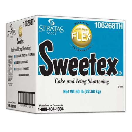 Sweetex Sweetex Golden Flex Cake & Icing Shortening 50lbs 106268 TH